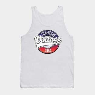 Cienfuegos cuba vintage logo Tank Top